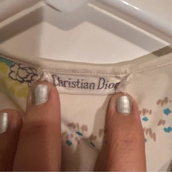 Christian Dior Vintage Silk Nightgown no tag, but size small - Picture 10 of 10